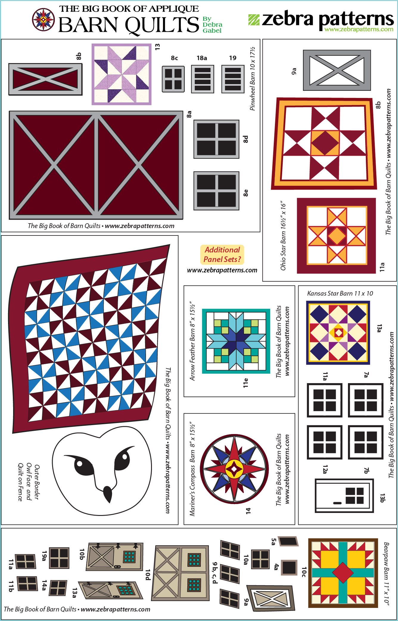 The Big Book of Applique Barns
