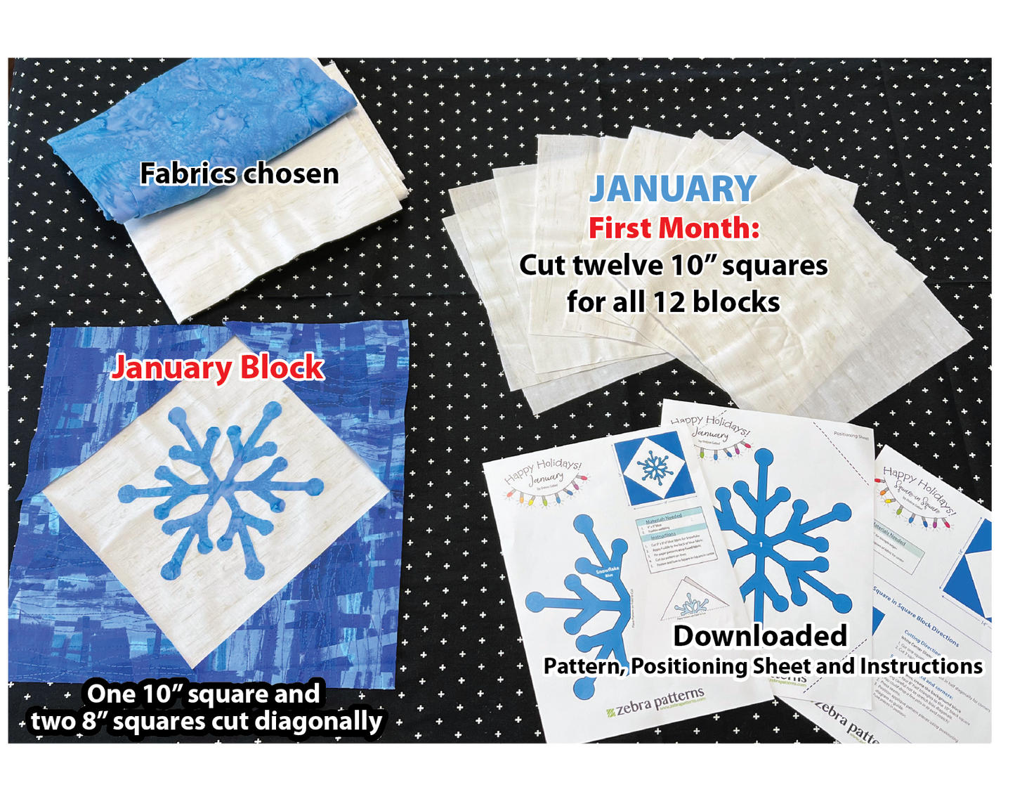 January Snowflake Download