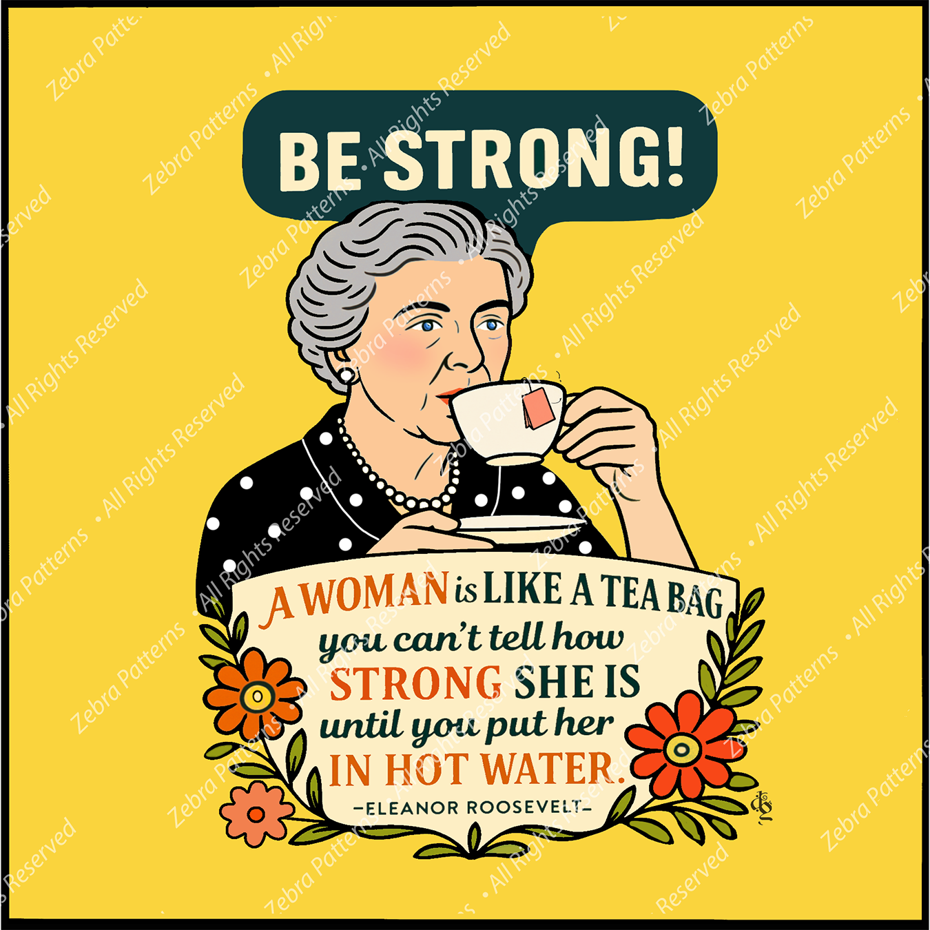 Eleanor Roosevelt Quote Panel