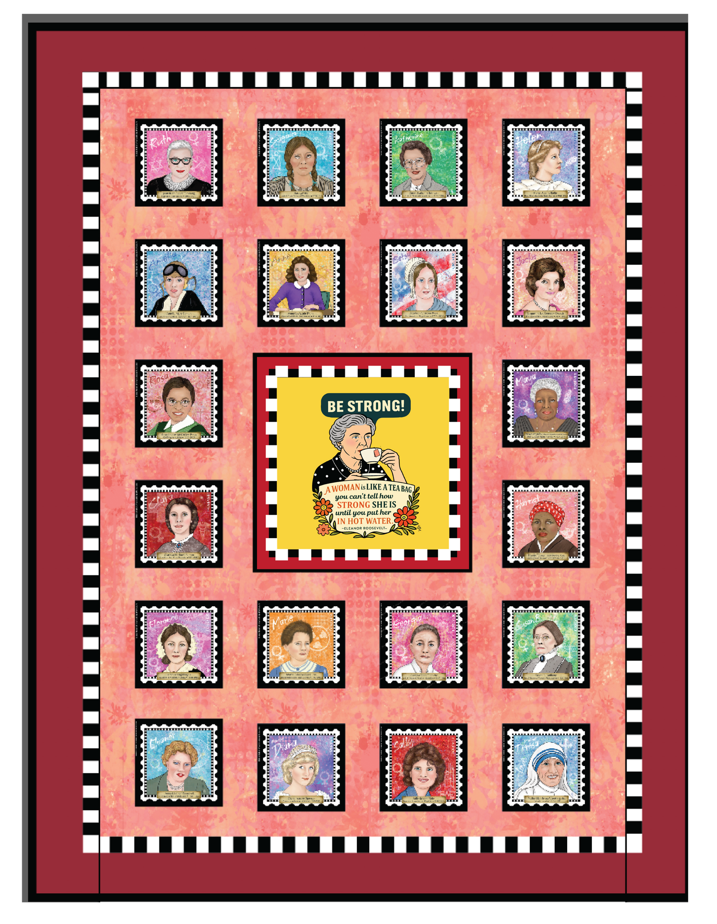 Maya Angelou Quote Panel