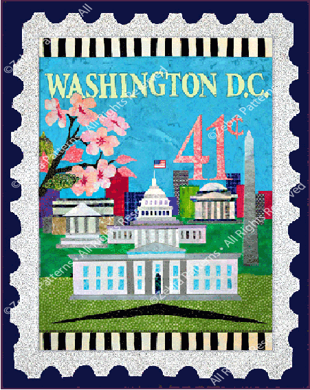 Washington D.C. Applique