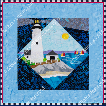 Boston Light Massachusetts Applique