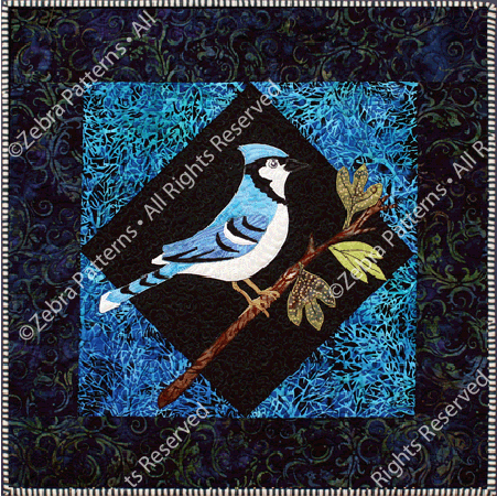 Bluejay Applique