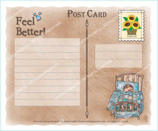 Feel Better Postcard Kit