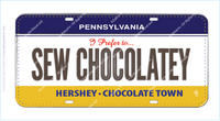 HERSHEY SEW CHOCOLATEY FabricPlate™