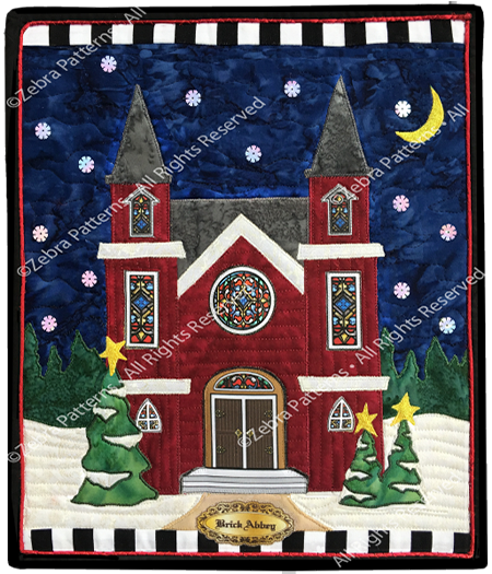 Brick Abbey Applique