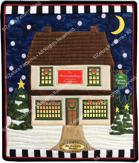 Old Curiosity Shoppe Applique