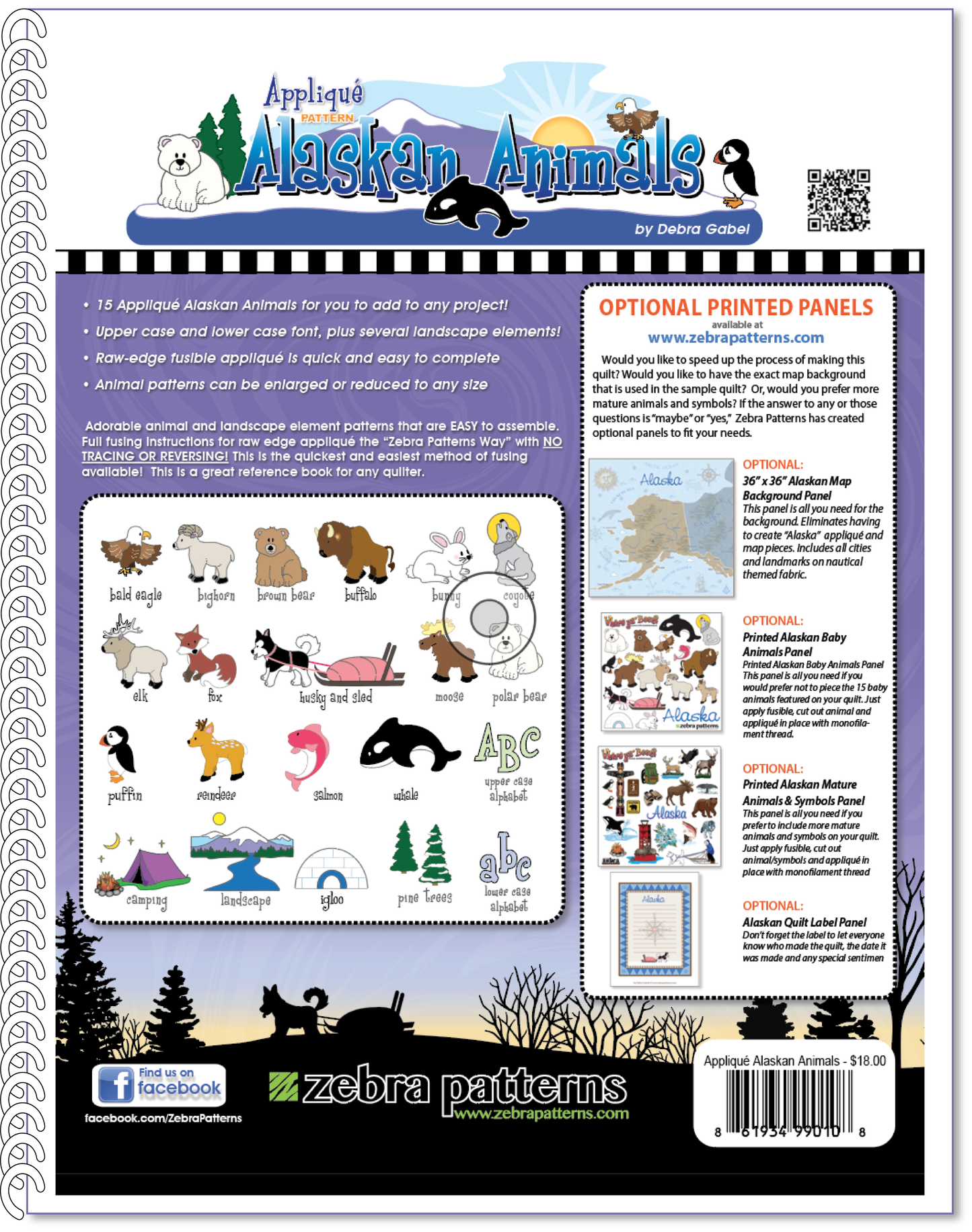 Alaskan Animals Printable Stickers CD
