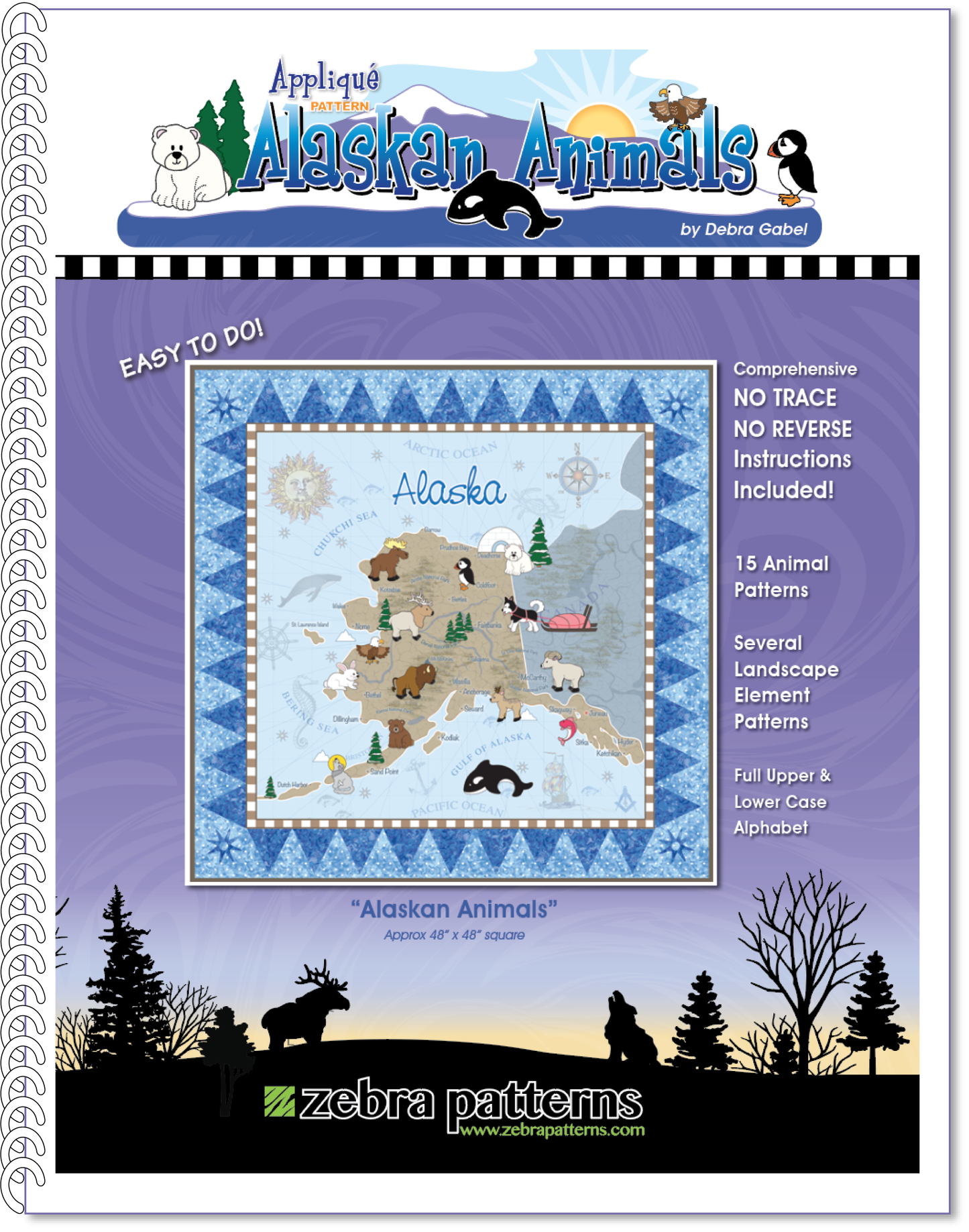 Alaskan Animals Printable Stickers CD