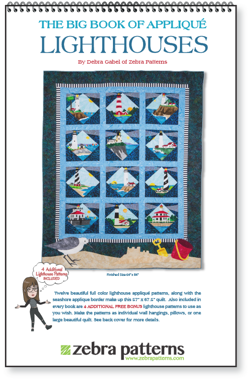 The Big Book of Applique Lighthouses