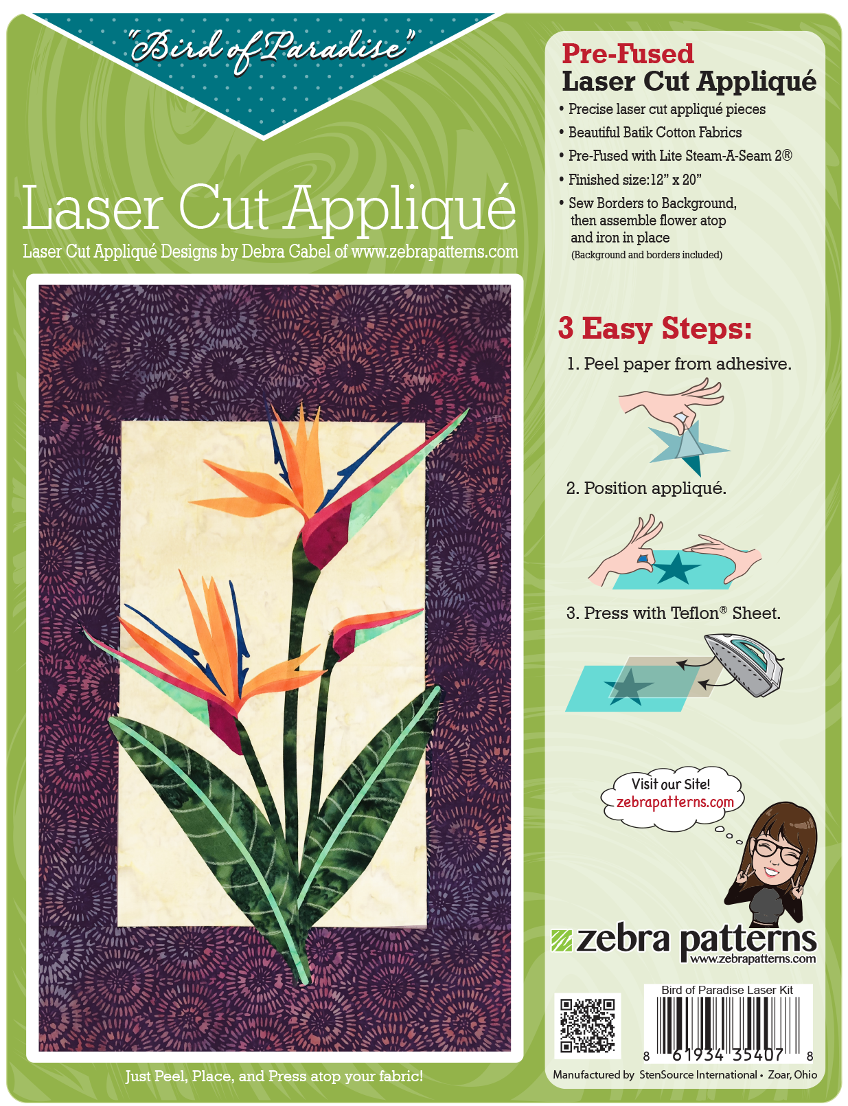 Bird of Paradise Laser Cut Kit