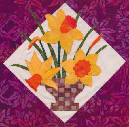 Daffodil Basket Blooms Laser Kit