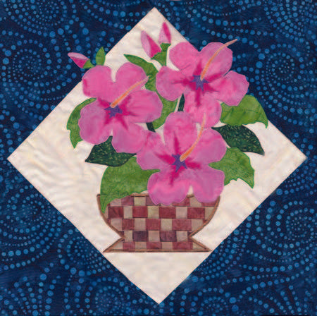 Hibiscus Basket Blooms Laser Kit