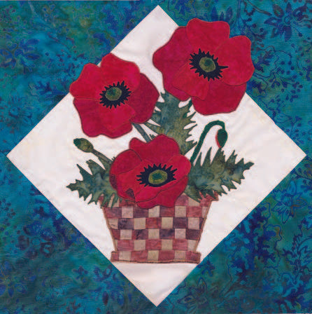 Poppy Basket Blooms Laser Kit