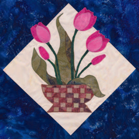 Tulip Basket Blooms Laser Kit