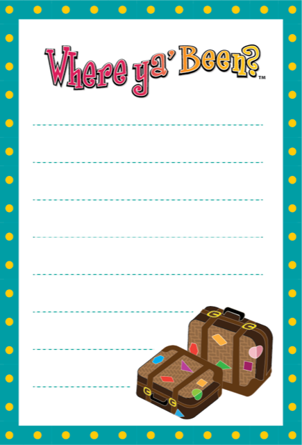 Travel Background Map Panel