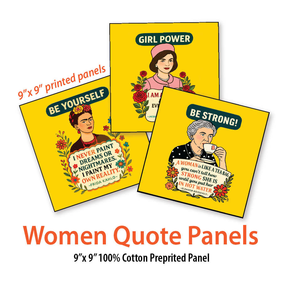 Women Quote Panels
