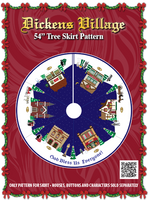 Dickens Village Tree Skirt Applique Bundle - Savings