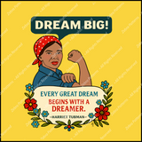 Harriet Tubman Quote Panel