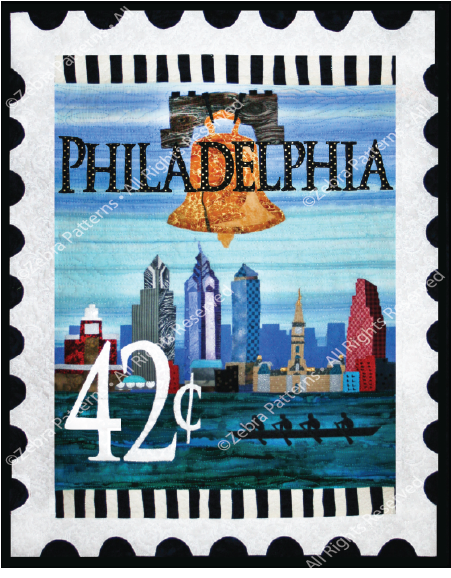 Philadelphia Pennsylvania Applique