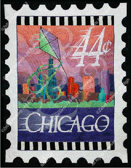 Chicago Illinois Applique