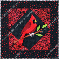 Cardinal Applique