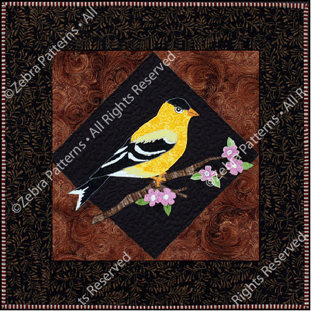 Goldfinch Applique