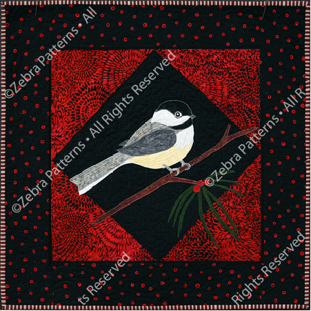 Chickadee Applique