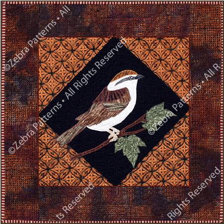 Sparrow Applique