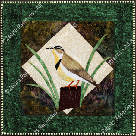 Western Meadowlark Applique