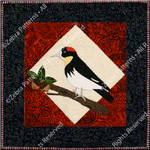 Acorn Woodpecker Applique