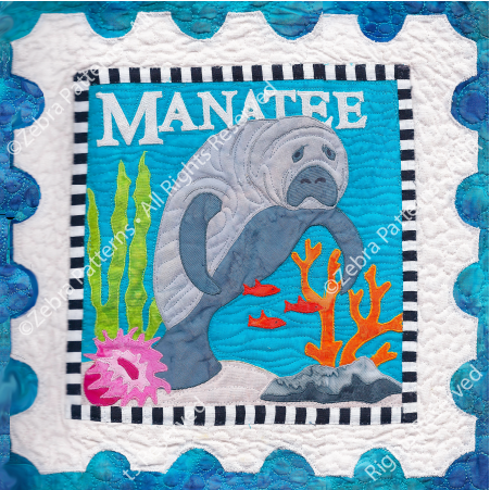 Manatee Applique