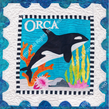 Orca Applique