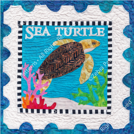 Sea Turtle Applique
