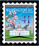 50 States Mini Stamp Collection + 3 Bonus