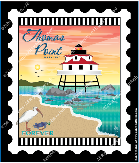 Thomas Point Maryland Panel