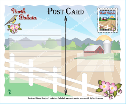 North Dakota Postcard