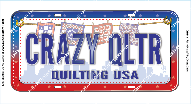 CRAZY QLTR FabricPlate™