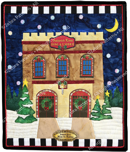Ashwick Lane Hose & Ladder Applique