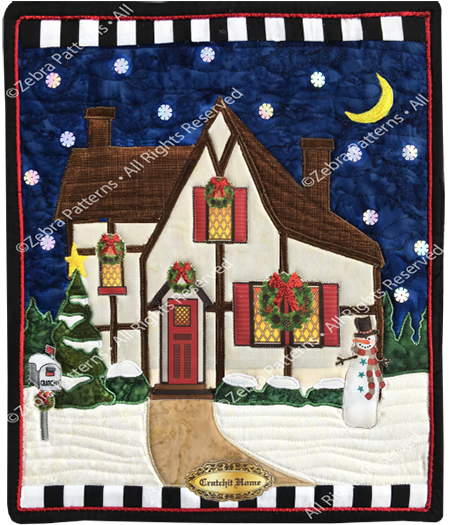 Cratchit House Applique