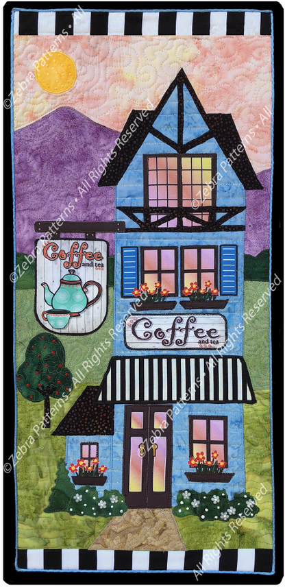 Coffee Shoppe Applique