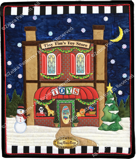 Tiny Tim's Toys Applique