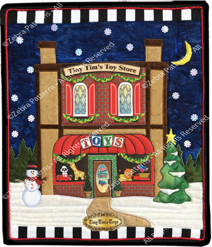 Tiny Tim's Toys Applique