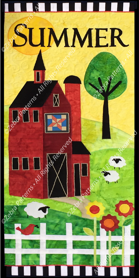 Summer Skinny Barn Panel