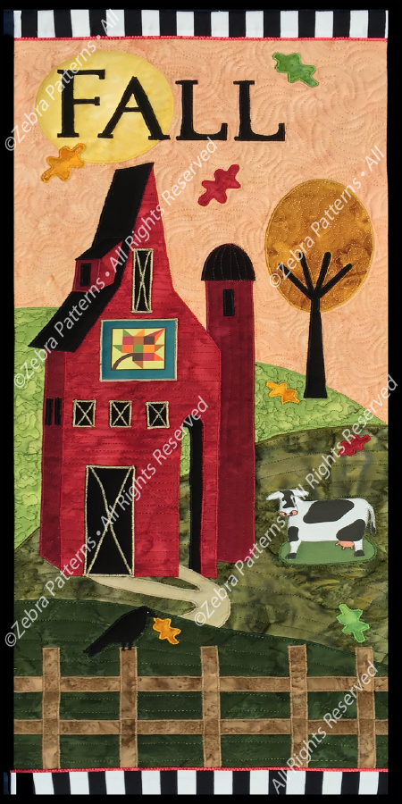 Fall Skinny Barn Panel