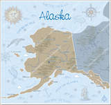 Alaskan Animals Printable Stickers CD