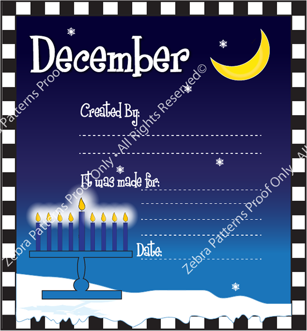 December Hannukah Panel