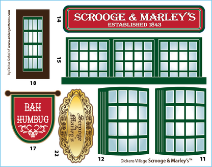 Scrooge & Marley's Applique