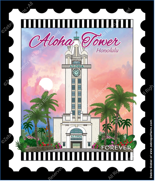 Aloha Tower Light Hawaii