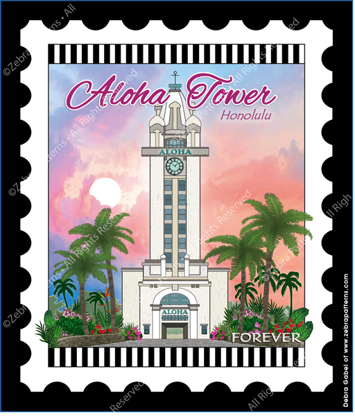 Aloha Tower Light Hawaii